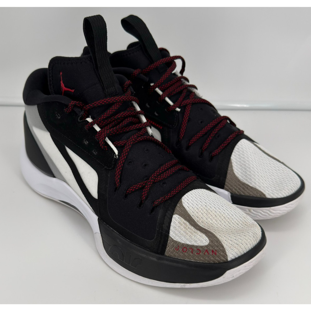 Men's Nike Jordan Zoom Separate DH0249-001 Black and White Size 12